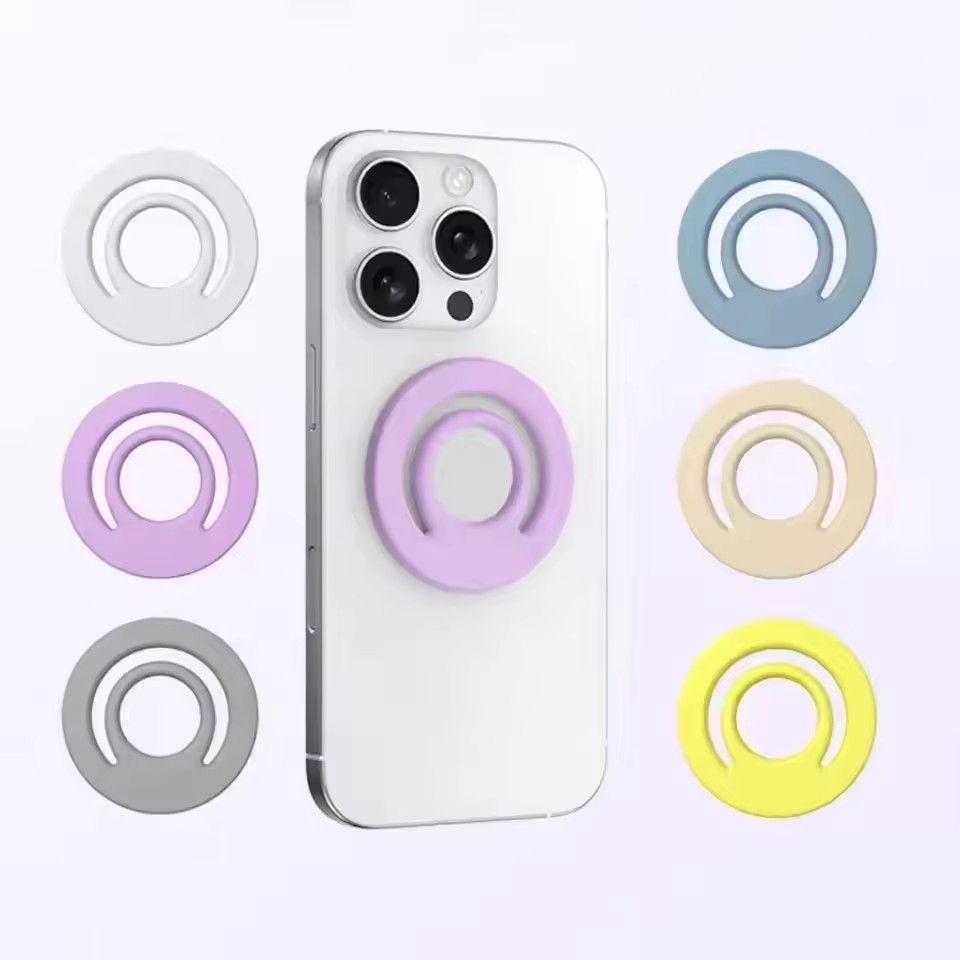 Phone Accessories Stand - Soporte magnético de silicona con anillo
