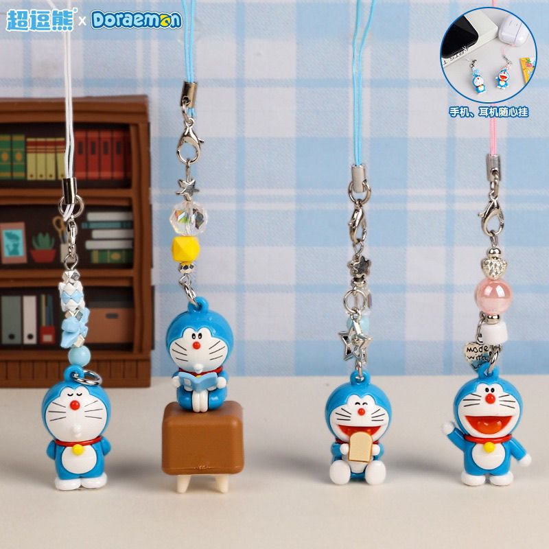Phone Accessories Doll - Llavero de Doraemon, Colgante Creativo de