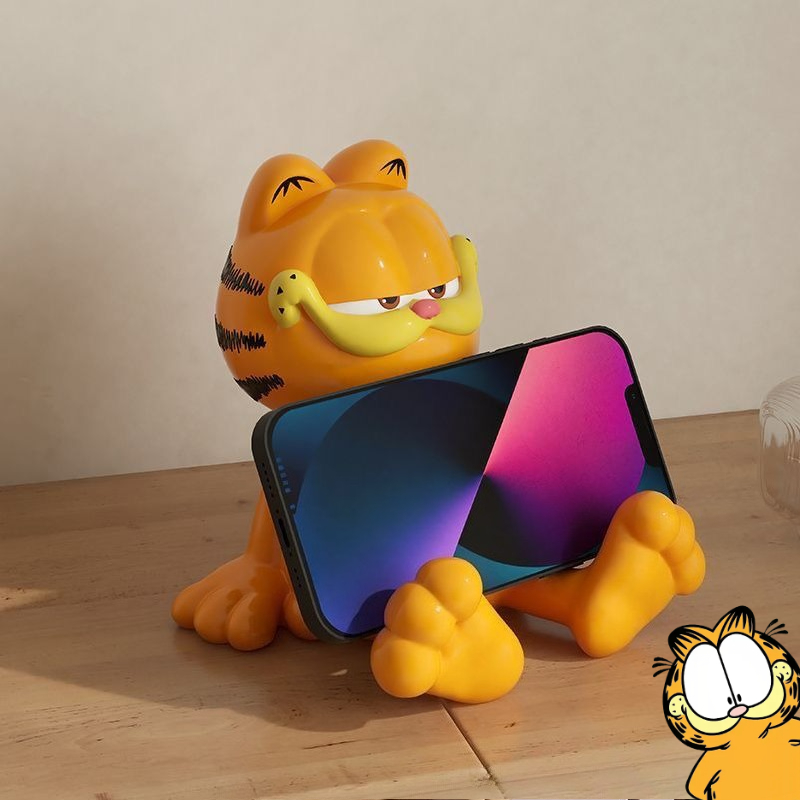 Phone Accessories Doll - Muñeco de peluche de Garfield, figura