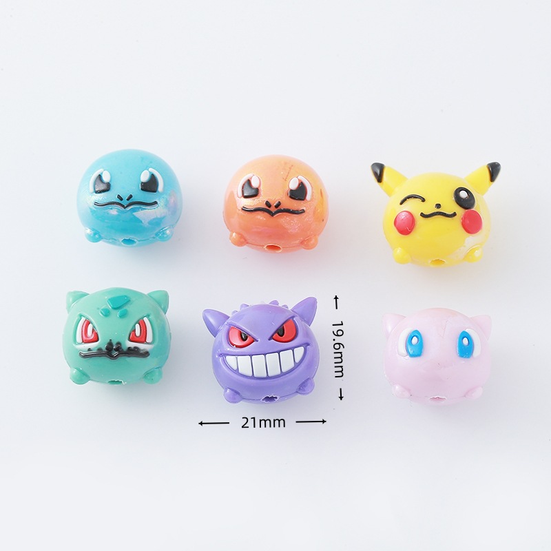 12 piezas Pokémon: Cuentas de  - Phone Accessories Doll reseña y precio