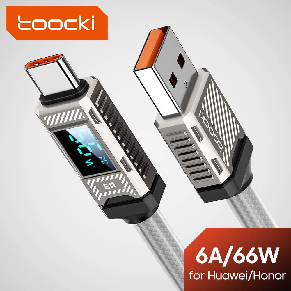 Toocki PD 66W Cable USB C pant - Usb Data Cable reseña y precio