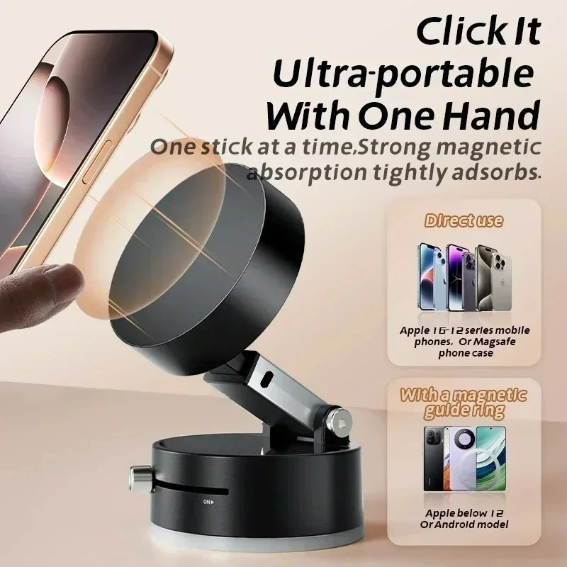 Soporte de vacío magnético de  - Phone Accessories Stand reseña y precio