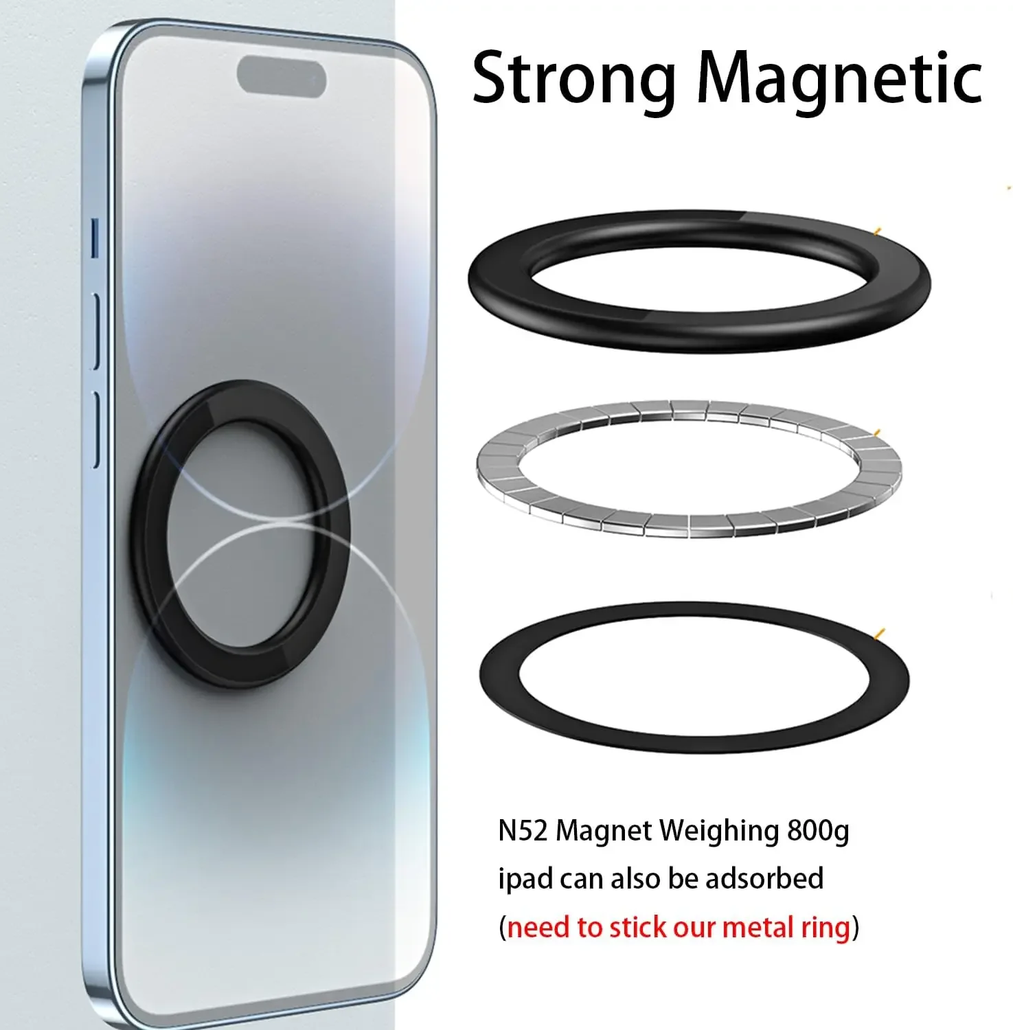 Soporte Magnético Adhesivo par - Phone Accessories Stand reseña y precio
