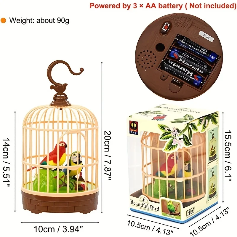 Jaula de pájaros de inducción  - Phone Accessories Baby reseña y precio