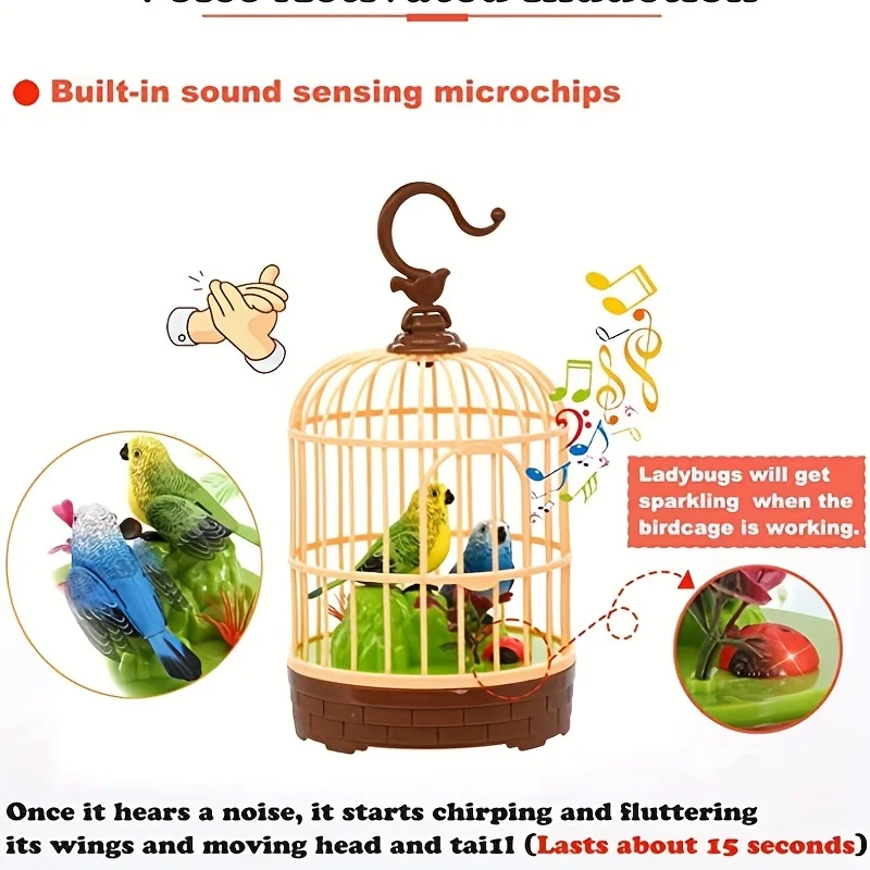 Jaula de pájaros de inducción  - Phone Accessories Baby reseña y precio