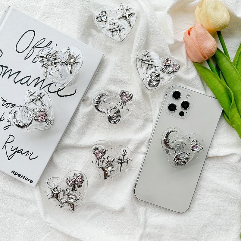 Soporte Adhesivo Transparente  - Phone Accessories Stand reseña y precio