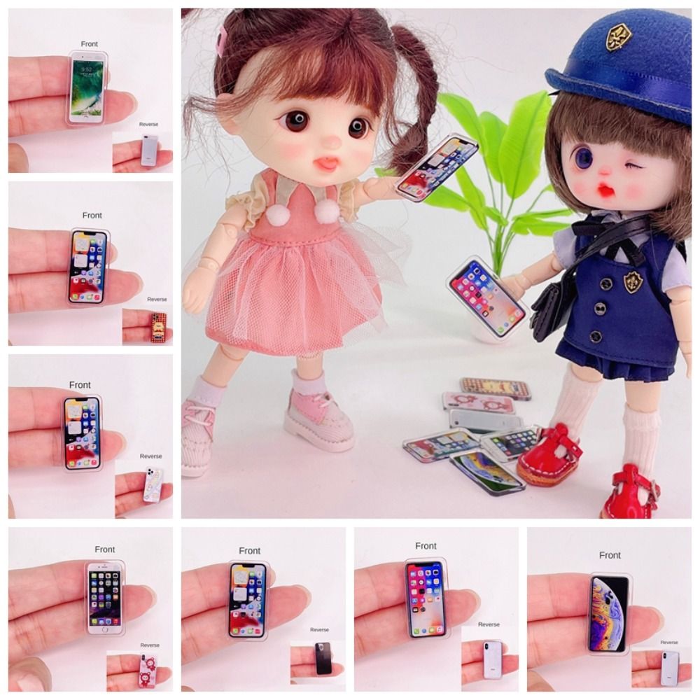 Casa de muñecas en miniatura p - Phone Accessories Doll reseña y precio