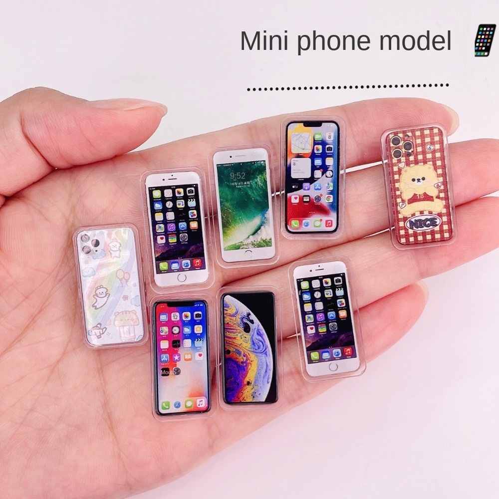 Casa de muñecas en miniatura p - Phone Accessories Doll reseña y precio