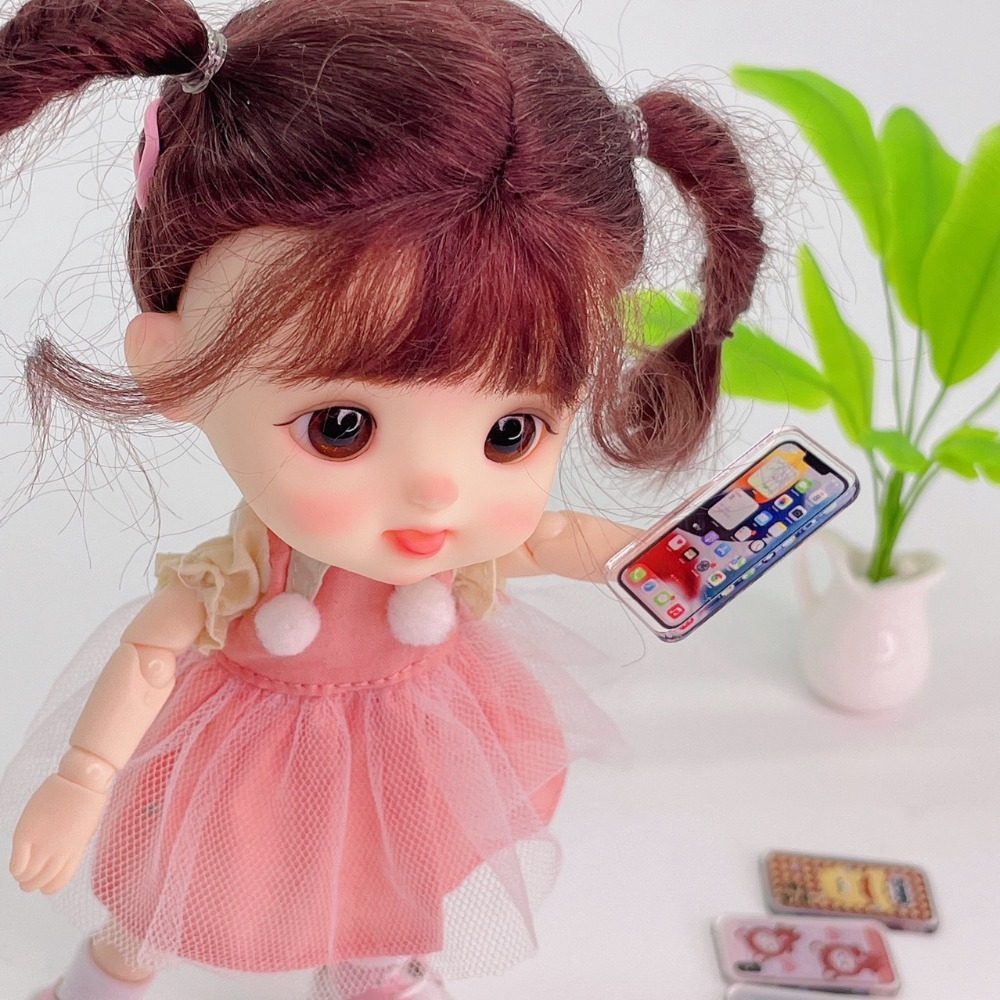 Casa de muñecas en miniatura p - Phone Accessories Doll reseña y precio