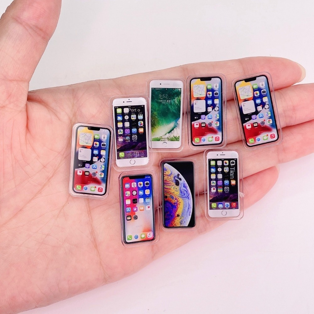 Casa de muñecas en miniatura p - Phone Accessories Doll reseña y precio
