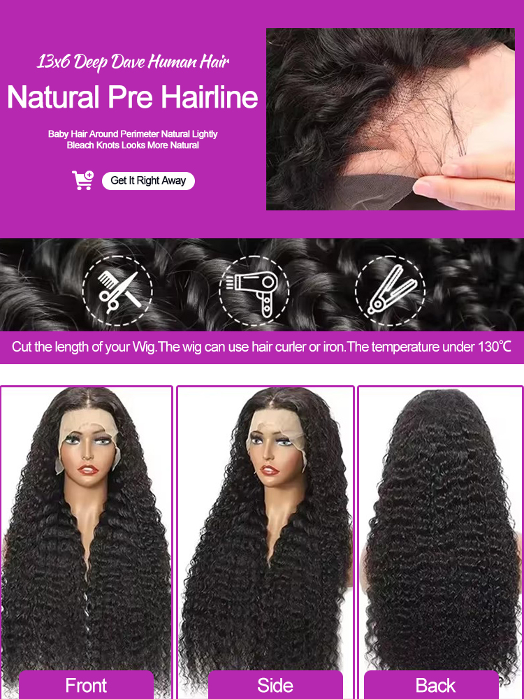 Peluca de cabello humano con o - Phone Accessories On Top reseña y precio