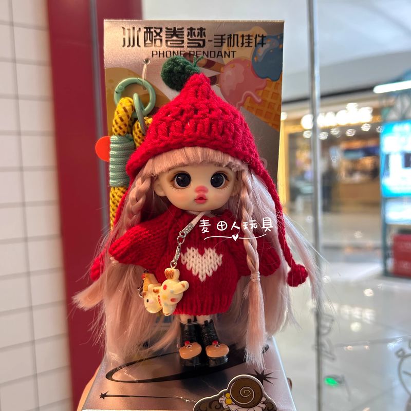 Mini muñeca Bjd de 14cm, muñec - Phone Accessories Doll reseña y precio